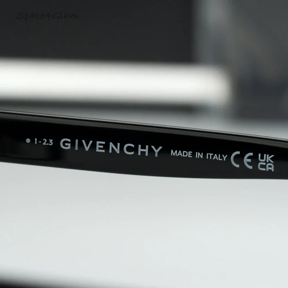 BRAND NEW Givenchy GV50040F 001 Black Demo Women Square Eyeglasses